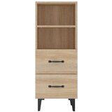  Komoda boja hrasta sonome 34 5x34x90 cm od konstruiranog drva | shoptok.hr