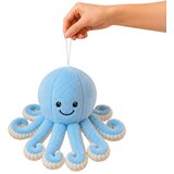  Plišana igračka hobotnica s elastičnim pipcima plava 30 cm | shoptok.hr