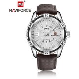 Naviforce nf9117l muški ručni sat kvarcni mehanizam braon ( NF9117L BRAON )