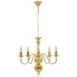  Luster zlatni 5 žarulja E14 | shoptok.hr