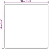 Traka za tepih MARSA Sivi 100 x 100 cm Poliester i PVC | shoptok.hr