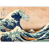  Foto tapeta - Hokusai: The Great Wave off Kanagawa (Reproduction) 392x280 Samoljepljiva | shoptok.hr
