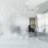  Prozorska folija matirana s cvjetnim uzorkom 60 x 500 cm PVC | shoptok.hr