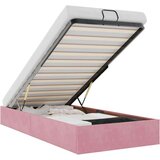 vidaXL okvir za krevet bez madraca ružičasti 90 x 200 cm baršunasti | shoptok.hr