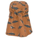 Lässig Kapa sa zaštitom za vrat Flap Hat Whale caramel, 03-06 mj. | shoptok.hr