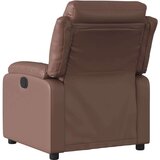  Električni naslanjač rjavo umetno usnje, (20928384) | Shoptok.si