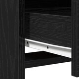  Toaletni stol 2 pcs Crna 50 x 41 x 135 cm Konstruirano drvo | shoptok.hr