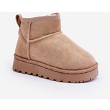 Boto Children's Snow Boots Botki Insulated Beige Nallita | ePonuda.com