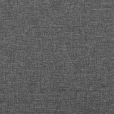  Za krevet s uzglavljem tamnosivi 180 x 200 cm od tkanine | shoptok.hr