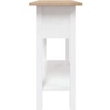  Konzolni stol borovina meksički stil Corona bijeli 90x34 5x73cm | shoptok.hr