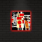 Wallity Slika sa LED osvetljenjem 2828DACT-11, 28x28 cm | ePonuda.com