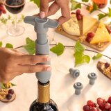  Vakuumska črpalka in zamaški za vino Winuum InnovaGoods (4 vtiči) u