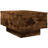 Furnova Klubska mizica dimljeni hrast 60x45x31 cm inženirski les, (21915112) | Shoptok.si