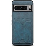 INORCO DENIOR za Google Pixel 8 torbica za mobilni telefon iz PU usnja, prevlečena s TPU proti padcem, z režo za kartice na stojalu, (22034429) Cene