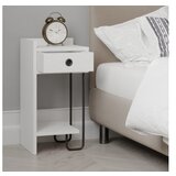 Hanah home noćni stočić sirius left white v2