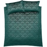 Catherine Lansfield Zelena posteljina za bračni krevet 200x200 cm Art Deco Pearl – | shoptok.hr