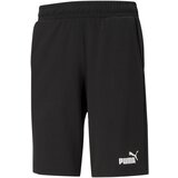 Puma Kratke hlače & Bermuda ESS JERSEY SHORT Črna | Shoptok.si