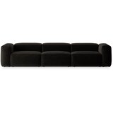 Cosmopolitan Design Črna sedežna garnitura 364 cm Bergano – | Shoptok.si