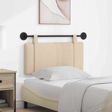 Držeće uzglavlje Zidne Jednobojno Krema 100 x 55 x 5 cm tkanina - Krema 90 cm bez LED svjetla | shoptok.hr