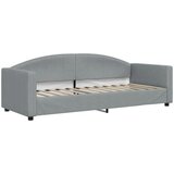  Dnevni krevet na razvlačenje svjetlosivi 80 x 200 cm od tkanine | shoptok.hr