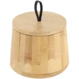 posuda za vatu bamboo, okrugla