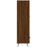  Visoka komoda smeđa boja hrasta 69,5x31x115cm konstruirano drvo | Eponuda.com