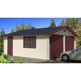 Male kuće GARAŽA 40-D 595 × 530 cm sa šindrom | shoptok.hr