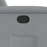  Naslonjač od tkanine svjetlosivi | shoptok.hr
