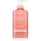 Protein Bonding Care Shampoo hranilni šampon za suhe in poškodovane lase z vonjem Violet Muguet 500 ml