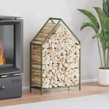 vidaXL Stalak za drva 60x25x90 cm hladno valjani čelik | shoptok.hr