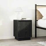  Noćni ormarići s LED svjetlima 2 kom crni 38x34x50 cm | shoptok.hr