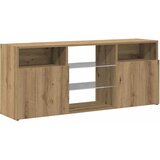 TV ormarić LED boja hrasta 120x30x50 cm konstruirano drvo | Eponuda.ba