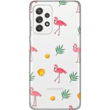  Torbica silikonska print skin za samsung A525F/A526B/A528B galaxy A52 4G/A52 5G/A52s 5G flamingos Cene