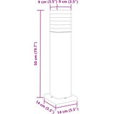  Vanjska podna svjetiljka crna 50 cm aluminijska | Eponuda.ba