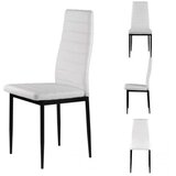  Trepezarijske stolice set 4 kom Tami eko koža White | ePonuda.com