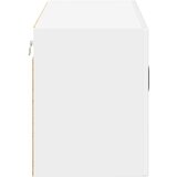 vidaXL Stenska kuhinjska omarica Visok sijaj bela 80 x 31 x 40 cm | Shoptok.si
