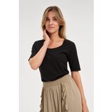Marisse Black Cotton T-Shirt | Eponuda.ba
