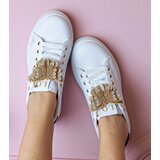 Gemre Black and white sneakers adorned with a butterfly with rhinestones Kariba | shoptok.hr