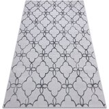 RugsX Preproge Preproga MEFE sodobni 8504 Detelja, cvetje 240x330 cm Siva | Shoptok.si