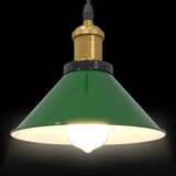 VISILICA podesiva po visini E27 sjajno zelena Ø 22 cm metal | shoptok.hr