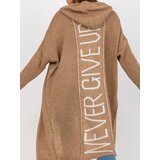Och Bella Cardigan-TW-SW-BI-M56.35-dark beige | Shoptok.si