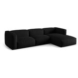 Micadoni Crna kutna garnitura (s desnim kutom) Martina – Home | shoptok.hr