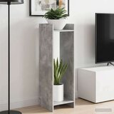 Stalak za biljke s policom Betonsko Siva 30 x 30 x 100 cm | shoptok.hr