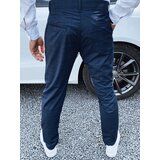DStreet Spodnie męskie chinosy ciemnoniebieskie | Shoptok.si