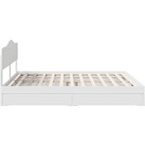 Krevet s od storage Bijelo 180 x 200 cm Konstruirano drvo | shoptok.hr