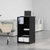  Recepcijski stol crni 55x50x103,5 cm izrađeno drvo | Eponuda.com