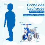  Dječji ravnotežni bicikl s 4 kotača za 10-36 mjeseci | shoptok.hr
