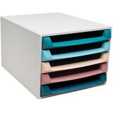  KUTIJA S 5 LADICA SKANDI EXACOMPTA 221606D SORT | Shoptok.si