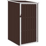 vidaXL Vrtna lopa rjava 87x98x159 cm pocinkano jeklo, (20958700) Cene