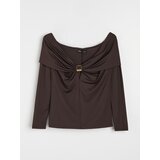 Sinsay Bluza s ukrasnim nabiranjem | shoptok.hr